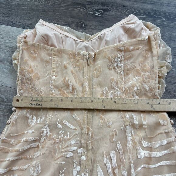 NWT Sabo Luxe Sahana Drape Dress Size Large - Picture 13 of 16